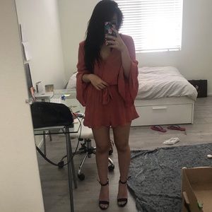 Dark Orange ROMPER